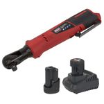 Sealey CP1209KIT 12V 1/2" Sq Drive Lithium-ion Cordless Ratchet Wrench - 2 Batteries