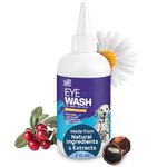 Spanielbuns Dog Eye Drops 7 Oz 200ml,All Natural Ingredients Eye Wash for Dogs and Cats, Cleanses Tear Stains, Mucus, Improves Allergy Symptoms and Dry Eyes