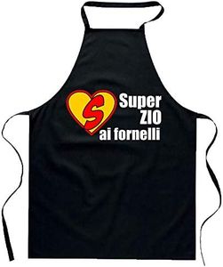 Colorfamily Grembiule Zio ai fornelli da cucina Idea regalo divertente