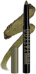 Maybelline Lápiz de sombra de ojos todo en uno, base y lápiz de sombra de ojos, color cremoso y duradero, color crema