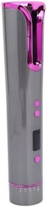Drumstone 𝟏𝟓-𝐘𝐞𝐚𝐫 𝐖𝐚𝐫𝐫𝐚𝐧𝐭𝐲 Automatic Hair Curler Iron with LCD Display & Timer - Ceramic Rotating Wireless Curling Iron for Effortless Curls - for Hair Enthusiasts