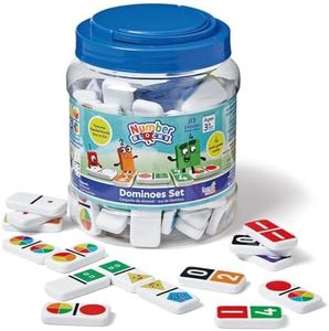 hand2mind Numberblocks Dominoes Set, Dominos for Kids, Domino & Tile Games, Toddler Matching Game, Counting Toys, Montessori Math Materials, Educational Toys for Kids, Preschool Learning Activities