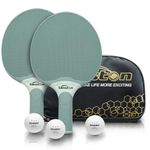 Senston Table Tennis Rackets Set, Professional Table Tennis Bats, Composite Rubber Ping Pong Paddle Set