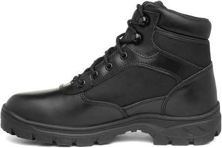 Skechers Men’s Wascana Benen Boots – Black Leather/Textile, Size 9.5 UK