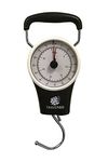 Go Green Power Analog Luggage Scale with Hook, Black, 0.26 Pound