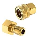 Twinkle Star 3/8 Inch Quick Connect Fitting Pressure Washer Adapter Set, TWIS293