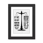 inspire TA Law Posters Lawyer Quotes Wall Frames lawyer office decoration Motivational Advocate Quotes Painting Photo Framed With Laminated Poster (12 X 9) Inch