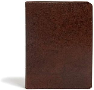 Holman KJV Study Bible, Full-Color, Brown Bonded Leather, Indexed
