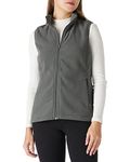 Outdoor Ventures Women's Polar Fleece Zip Vest Outerwear with Pockets,Warm Sleeveless Coat Vest for Fall & Winter