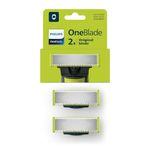 Philips Oneblade Replaceable Blade Pack of 2 Replaceable Blades, Qp220/51 (Lime)