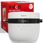 Instant Pot 20-Cup Rice Cooker, Rice and Grain Multi-Cooker with Carb Reducing Technology without Compromising Taste or Texture, From the Makers of Instant Pot, Includes 8 Cooking Presets