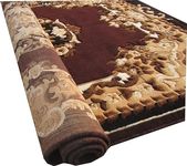 zia carpets Silk Touch Washable Thick Carpet for Living Room/Home Size 6 x 8 feet