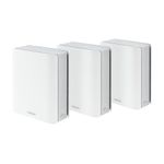 ASUS ZenWiFi BT6 Tri-Band WiFi 7 Mesh, 9.4 Gbps, 7600 sq.ft. (3pk), 2.5G WAN Port, Security and Parental Controls Included, Smart Home Master SSIDs, 4G & 5G Mobile Tethering
