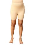 The Mom Store Maternity Panties - Comfortable High Waist Panty for Women (Beige, M) | 100% Cotton Gusset, Perfect Pregnancy Panties for Women, Machine Washable - Pack of 1