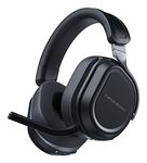 Turtle Beach Stealth 700 Black PC Wireless Gaming Headset with up to 80 hour Battery, Bluetooth, Dual Transmitters and 60mm Speakers for PC, PS5, PS4 and Mobile