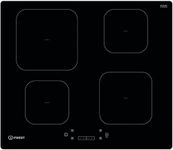 Indesit Built In IS83Q60NE 59cm 4 Zone Induction Hob - Black