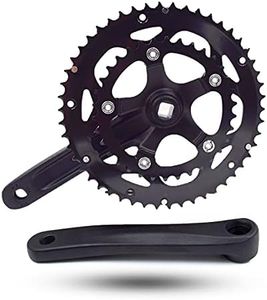 DRIFT MANIAC Bicycle Crankset 50/34T 52/42T 110BCD Square Taper for Road Treking Bike 170mm Crank Arm