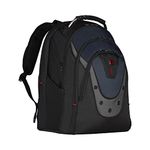 SwissGear Blue Ibex 17" Computer Backpack, 15"L x 10"W x 19"H