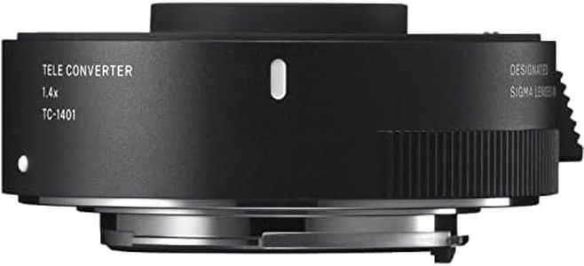 Sigma 4879955 Sigma TC-1401 1.4X Teleconverter for Nikon Adapters & Converters, Black