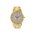 Titan Men Metal Regalia Analog Silver Dial Watch-Nl1521Ym01/Np1521Ym01, Band Color-Gold