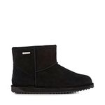 EMU Australia Paterson Mini Womens Waterproof Sheepskin Boots Size UK 4 EMU Boots Black