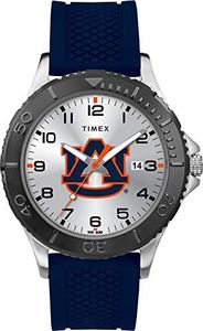 Timex Tribute Men's Collegiate Gamer 42mm Watch – Auburn Tigers with Navy Silicone Strap