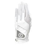 Zero Friction Women's Golf Gloves, Left Hand, One Size, White