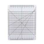 LGEGE Quilting Rulers and Templates for Cutting Fabric, Acrylic Stripology Squared Quilt Ruler for DIY Sewing Product (6 inch)