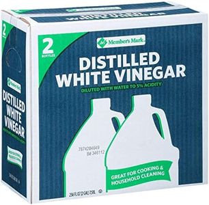 2 Pack Distilled White Vinegar Jug, Total 2 gal