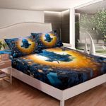 Mechanical Spaceship Bed Sheet Set 