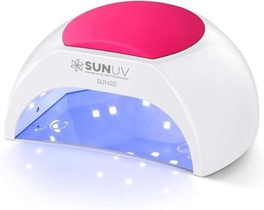 SUNUV Nageltrockner UV LED Nagellampe für Gelnägel, 10, 30, 60, 90s Timer, Automatischer Infrarotsensor, Geeignet für Maniküre und Pediküre, Valentinsgeschenk für Frauen, Paare und Ehepartner
