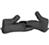 Speed and Strength SS900 Cheek Pads Street Motorcycle Helmet Accessories - Black/X-Large