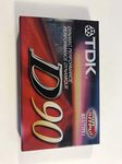 TDK Standard Size Audio Cassette CASSETTE D90 AUDIO A00808-20 Pack of100