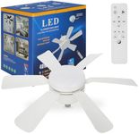 SAUGLAE Ceiling Fans with Lights an