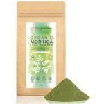 1KG Moringa Superleaf Powder Oleifera 100% Organic Raw Premium Quality Non-GMO Healthy Vegan Superfood Food Supplement Rich in Protein, Amino Acids, Antioxidants, Dietary Fibre, Vitamins & Minerals