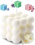 Aokala Scented Bubble Cube Candles,