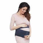 NewMom Pregnancy Back Support | Maternity Support Belt | Gently Lift Weight Off Your Lower Back | Belly Band for Pregnancy (L)