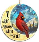 GAUDORA Sympathy Gifts for Women, Men, Christmas Ornaments 2024 - Christmas, Cardinal Memorial Gifts for Loss of Loved One, Bereavement Gift Ideas - Christmas Decorations Suncatcher Ornaments