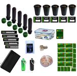 38-Piece Geocaching Container Package Set - Nano Hiding Place Petling Logbook Micro