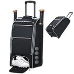 Baseball Catcher's Gear Bag with Wh