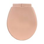 Mestro unbreakable one piece commode toilet seat cover/soft close/Comfortable seat cover (PINK)