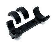 DNZ Game Reaper CVA Rifle - High Mount (Black, 30mm)