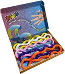 Tangle Jr. Solid Series | Box Of 5 | FIDGET TO FOCUS | Fidget Toy For Kids | 3+ | Twisting Sensory Toy | Great for Fine Motor Skills | In Official Box…