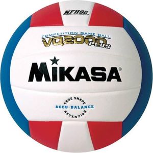 Mikasa VQ2000 Micro Cell Volleyball, Unisex-Adult Unisex-Child Mens Womens, Mikasa VQ2000 Micro Cell Volleyball (Red/White/Blue), VQ2000-USA, Red/White/Blue, One Size