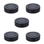 Camera Body & Rear Lens Cap Cover for Sony E Mount FX30 FX3 ZV-1 II ZV-E1 ZV-E10 A1 A7C II A7CII A7R V IV III A7 IV III II A7S III II A6700 A6600 A6500 A6400 A6300 Replace Sony ALC-B1EM -5 Packs