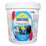 REFIT ANIMAL CARE Mineral Mixture for Cow, Cattle, Poultry & Fish, 5 Kg, Grotone Forte