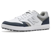 New Balance Men's Golf Shoe, White/Navy, 11.5 Wide