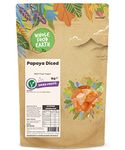 Wholefood Earth Papaya Diced 1 kg | GMO Free