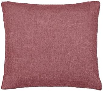 JEMIDI 2X Housse de Coussin - Lot 2X Taie d’Oreiller 100% Polyester Effet Lin - 2X Housse Oreiller déco pour Salon Chambre lit canapé Chaise