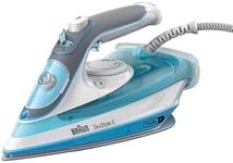 Braun Household Braun TexStyle 5 SI 5006 BL Iron FreeGlide 3D soleplate, Vertical Steam, 2600 W, Pressing effect 180 g/Min, water tank 300 ML, Blue